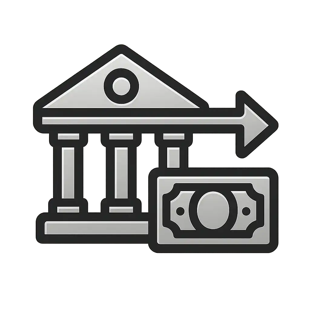 payment method icon: Bank Transfer