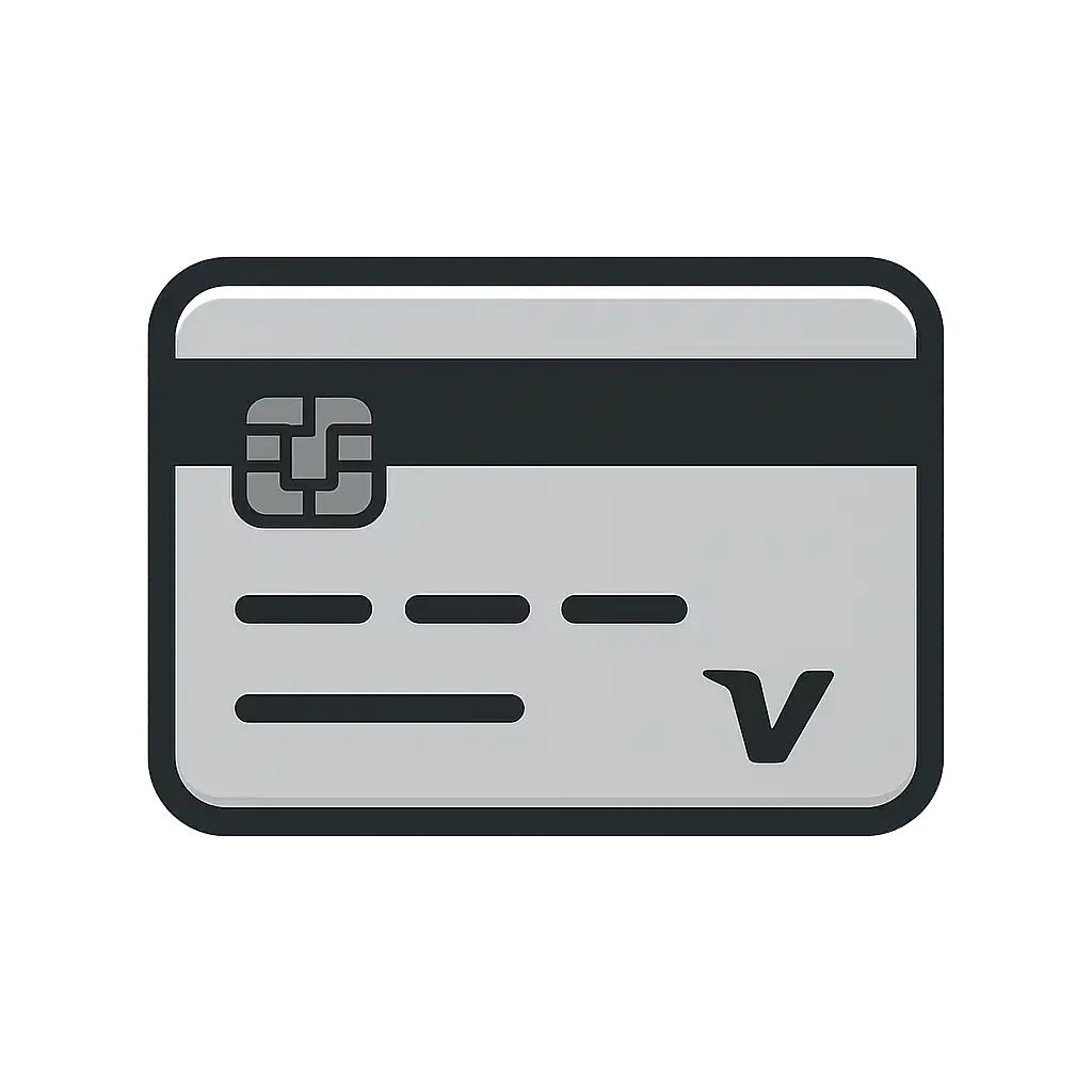 payment method icon: Visa